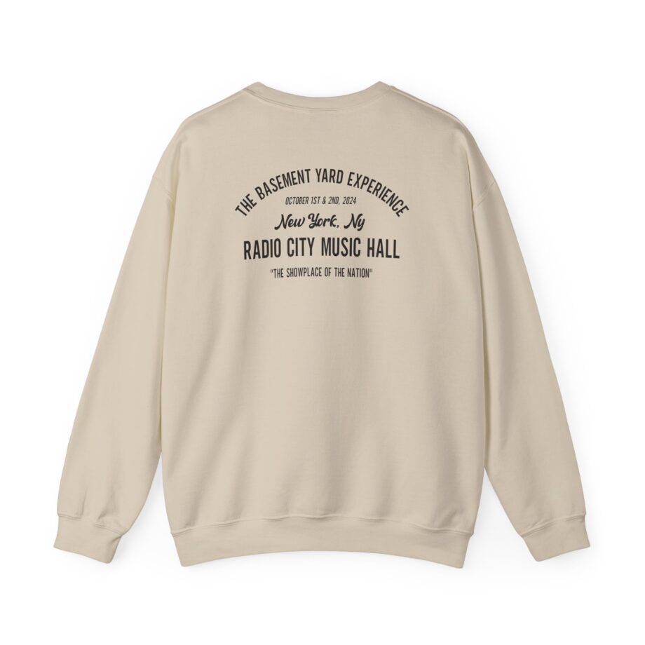 Basement Yard Tby Radio City Ivory Unisex Heavy Blend™ Crewneck Sweatshirt