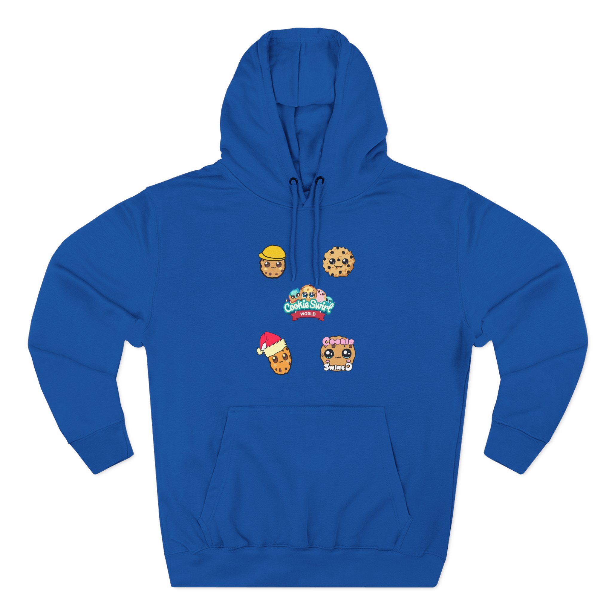 Cookieswirlc Three-Panel Fleece Hoodie