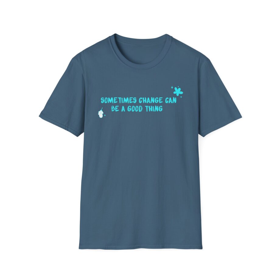 Heartstopper Sometimes Change Can Be a Good Thing Unisex Softstyle T-Shirt