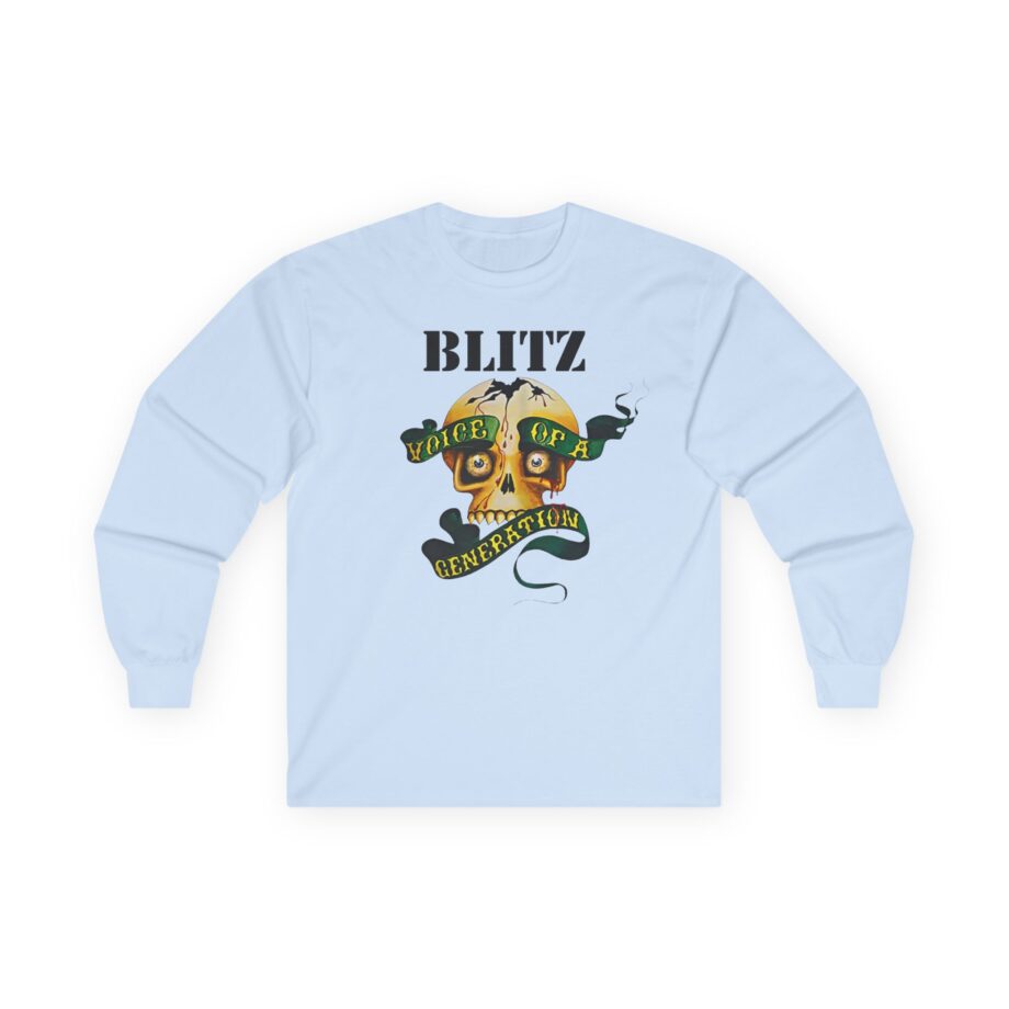 Blitz Voice Of A Generation Unisex Ultra Cotton Long Sleeve Tee