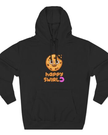 Cookieswirlc Three-Panel Fleece Hoodie