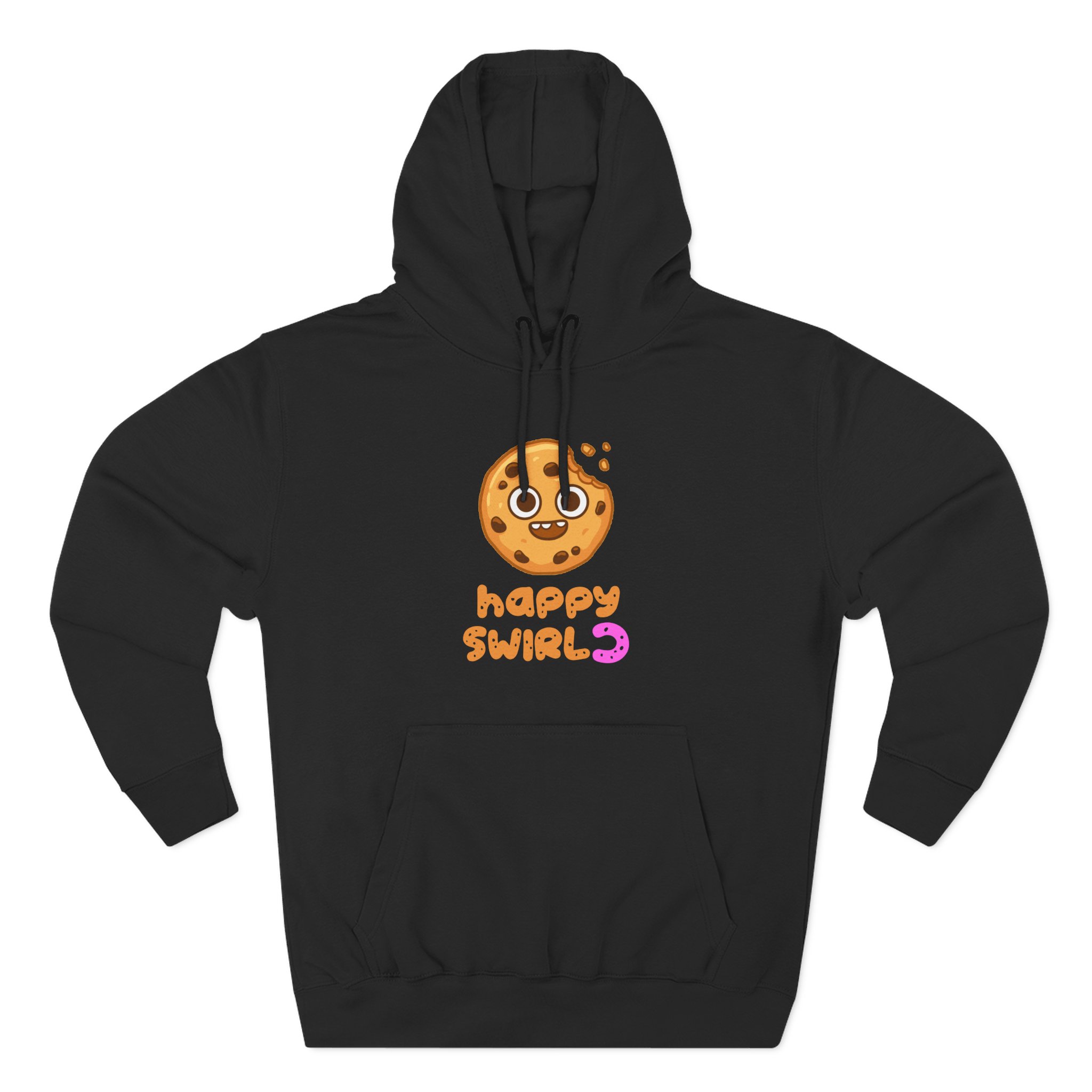 Cookieswirlc Three-Panel Fleece Hoodie