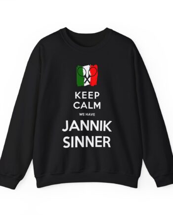 Jannik Sinner Keep Calm We Have Unisex Heavy Blend™ Crewneck Sweatshirt