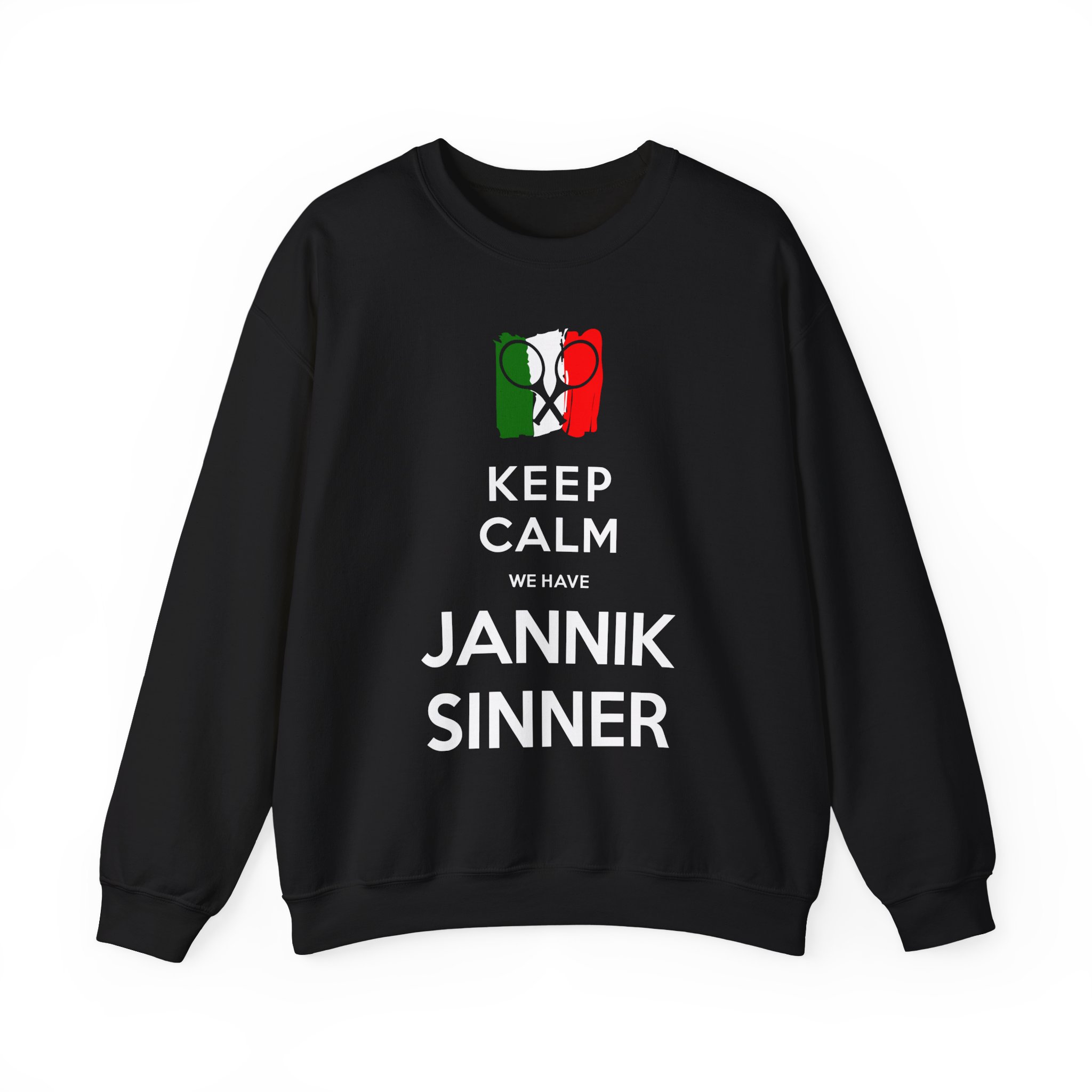Jannik Sinner Keep Calm We Have Unisex Heavy Blendâ„¢ Crewneck Sweatshirt