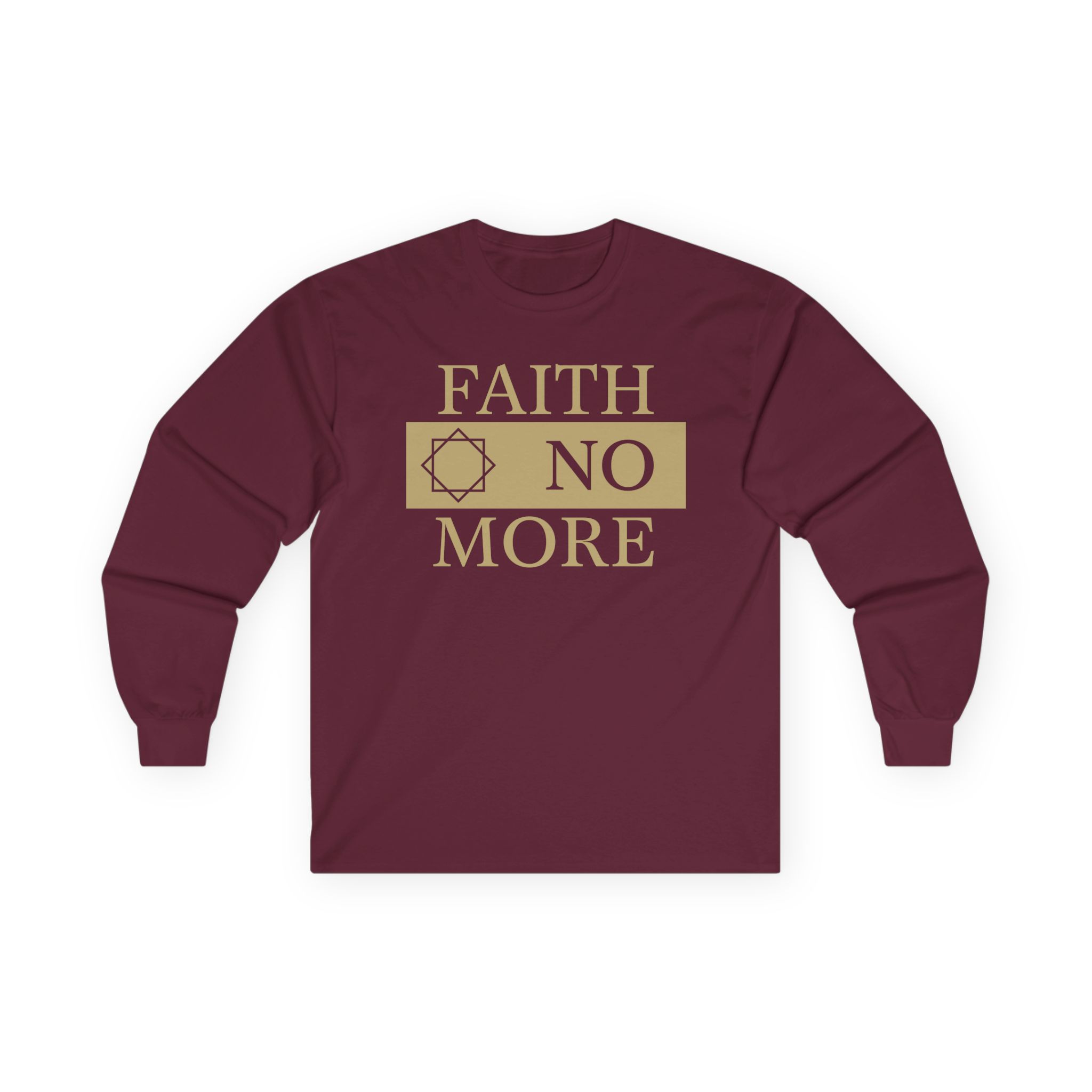 Faith No More Gold Logo Unisex Ultra Cotton Long Sleeve Tee