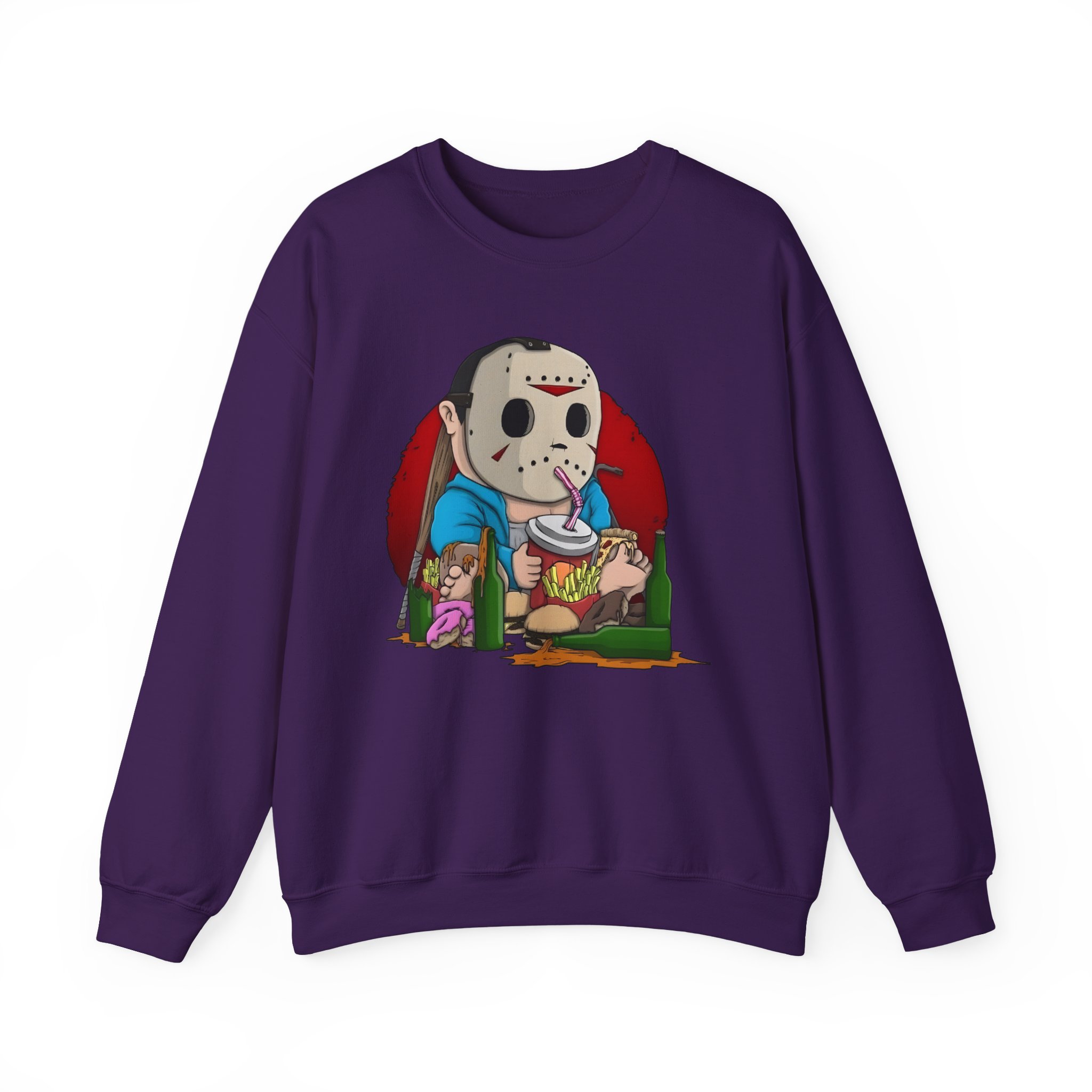 H2odelirious Cute Jason Voorhees Unisex Heavy Blendâ„¢ Crewneck Sweatshirt