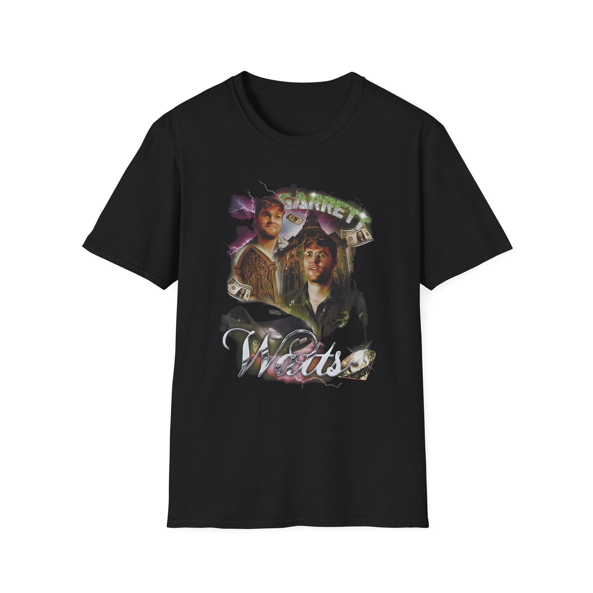 Garrett Watts Bootleg 90's Rap Unisex Softstyle T-Shirt