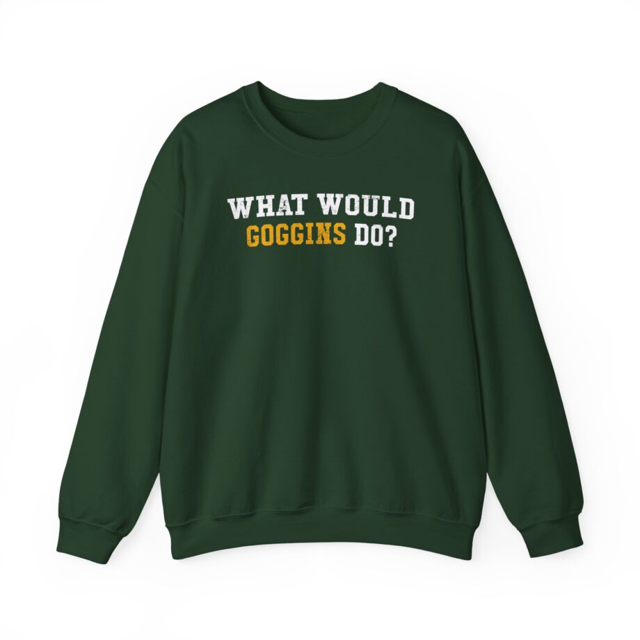 David Goggins  What Would Goggins Do Unisex Heavy Blend™ Crewneck Sweatshirt