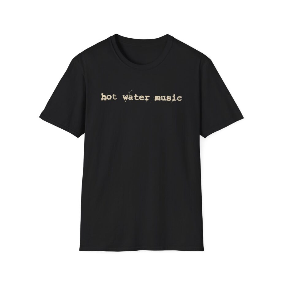 Hot Water Music Logo Unisex Softstyle T-Shirt