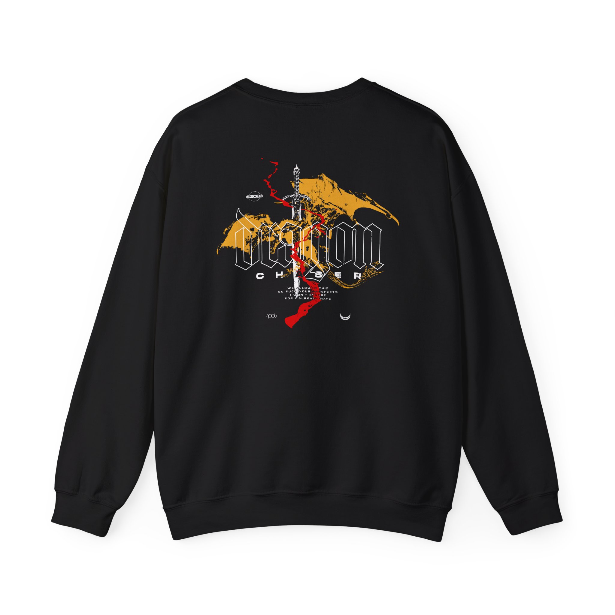 Darko Dragon Chaser Unisex Heavy Blendâ„¢ Crewneck Sweatshirt