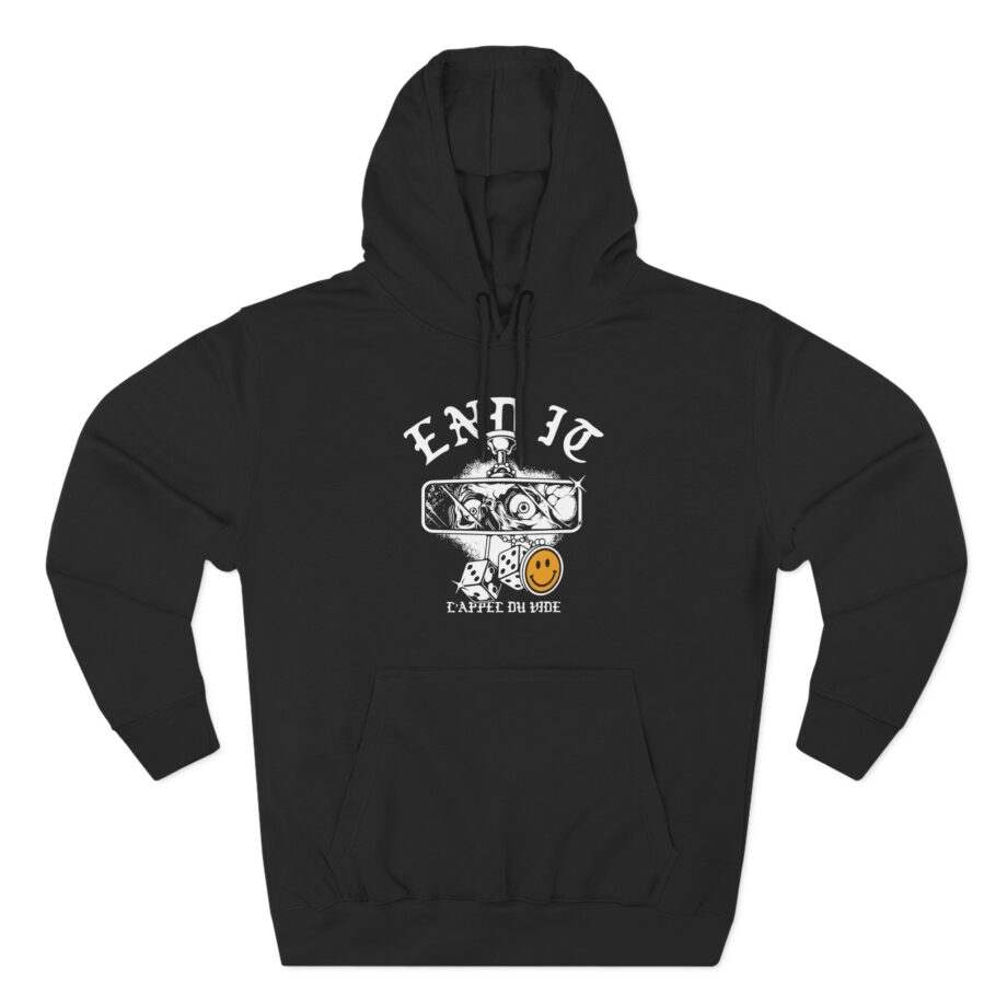 End It Mirror Smile Three-Panel Fleece Hoodie