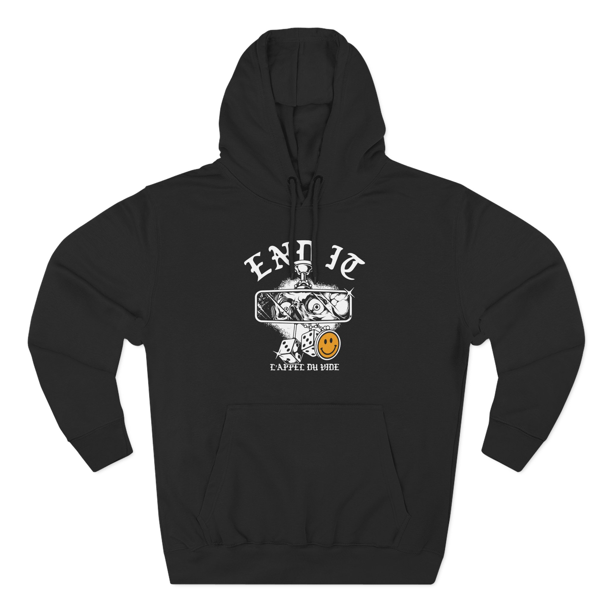 End It Mirror Smile Three-Panel Fleece Hoodie