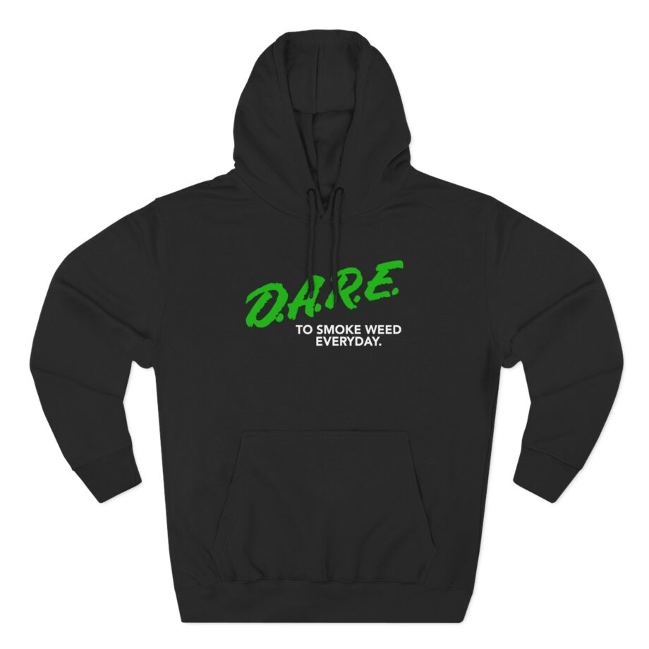The Dare Three-Panel Fleece Hoodie