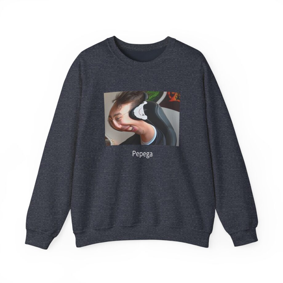Papaplatte Pepega Unisex Heavy Blend™ Crewneck Sweatshirt