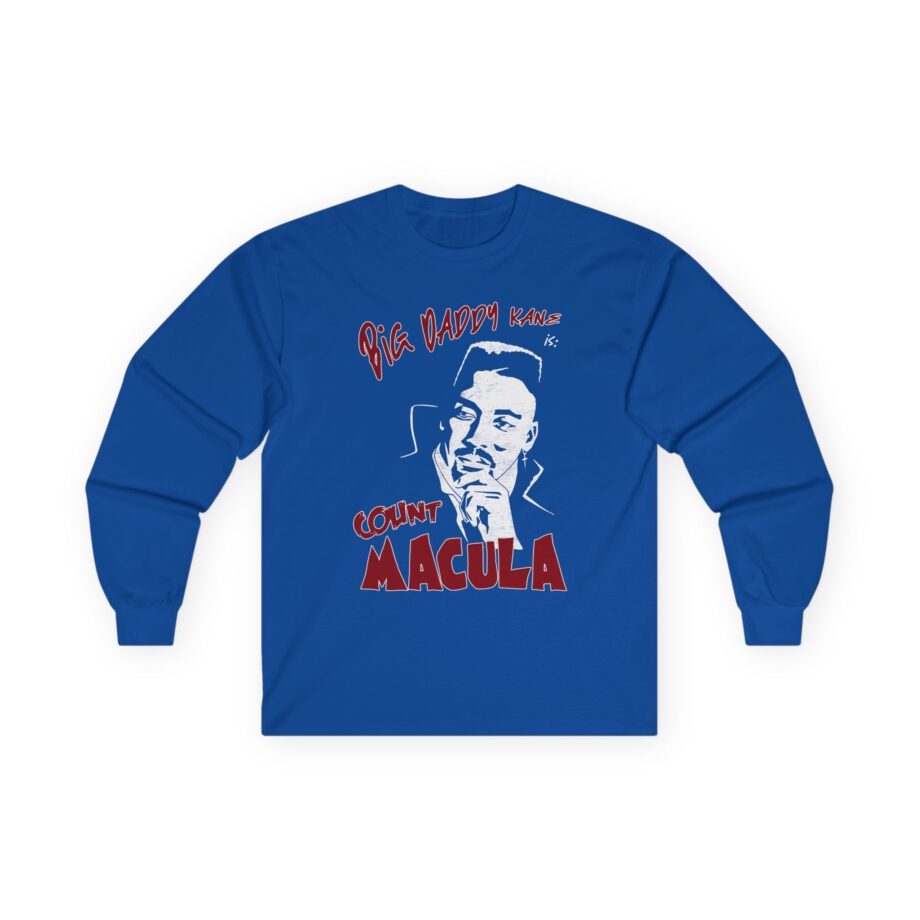 Big Daddy Kane Count Macula Unisex Ultra Cotton Long Sleeve Tee
