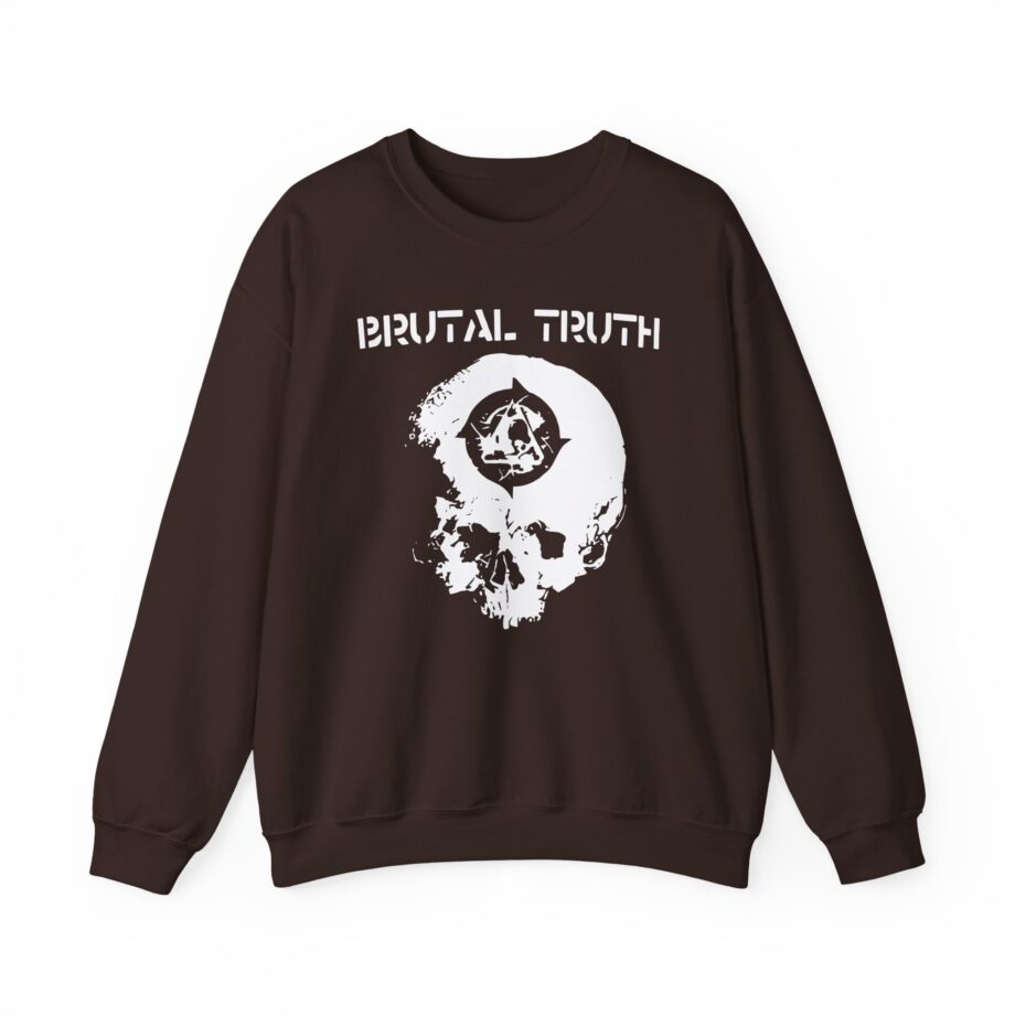 Brutal Truth Distort Destroy Noise Evolve Unisex Heavy Blend Crewneck Sweatshirt