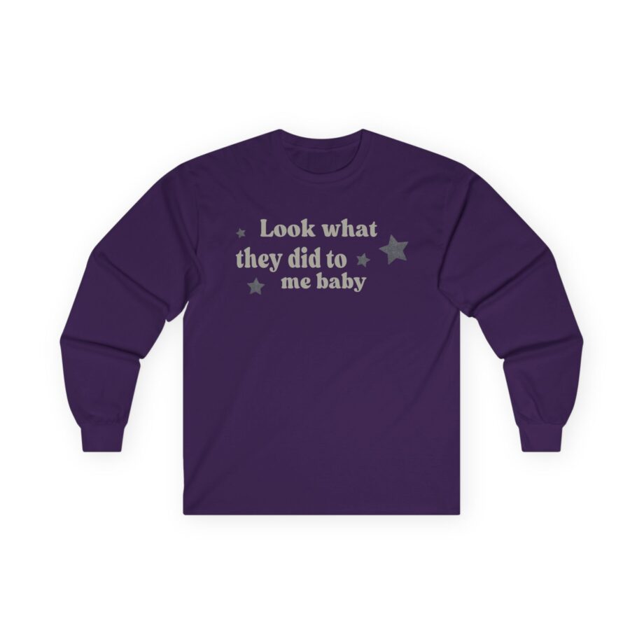 Daniel Caesar 2024 Look What They Did to Me Baby Unisex Ultra Cotton Long Sleeve Tee