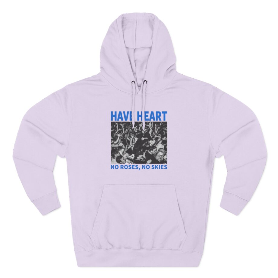 Have Heart No Roses, No Skies Three-Panel Fleece Hoodie