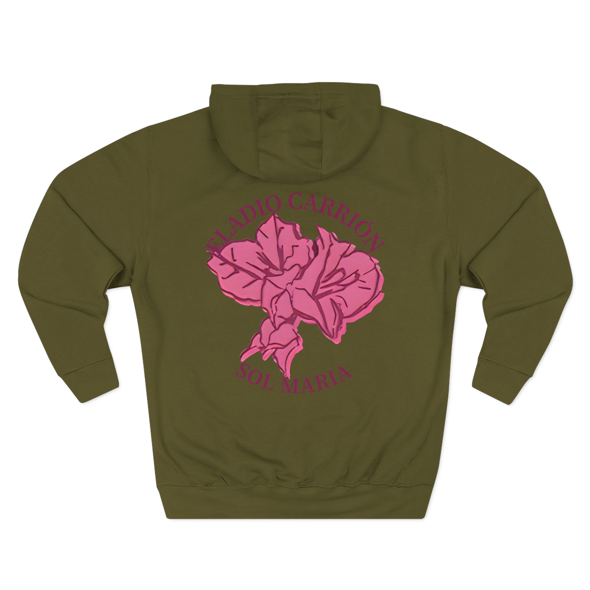 Eladio Carrion Sol Maria Three-Panel Fleece Hoodie