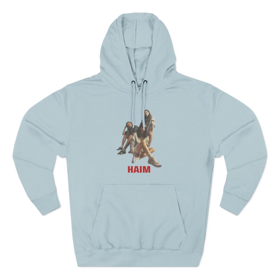 Haim Concert From the Year They Played Three-Panel Fleece Hoodie