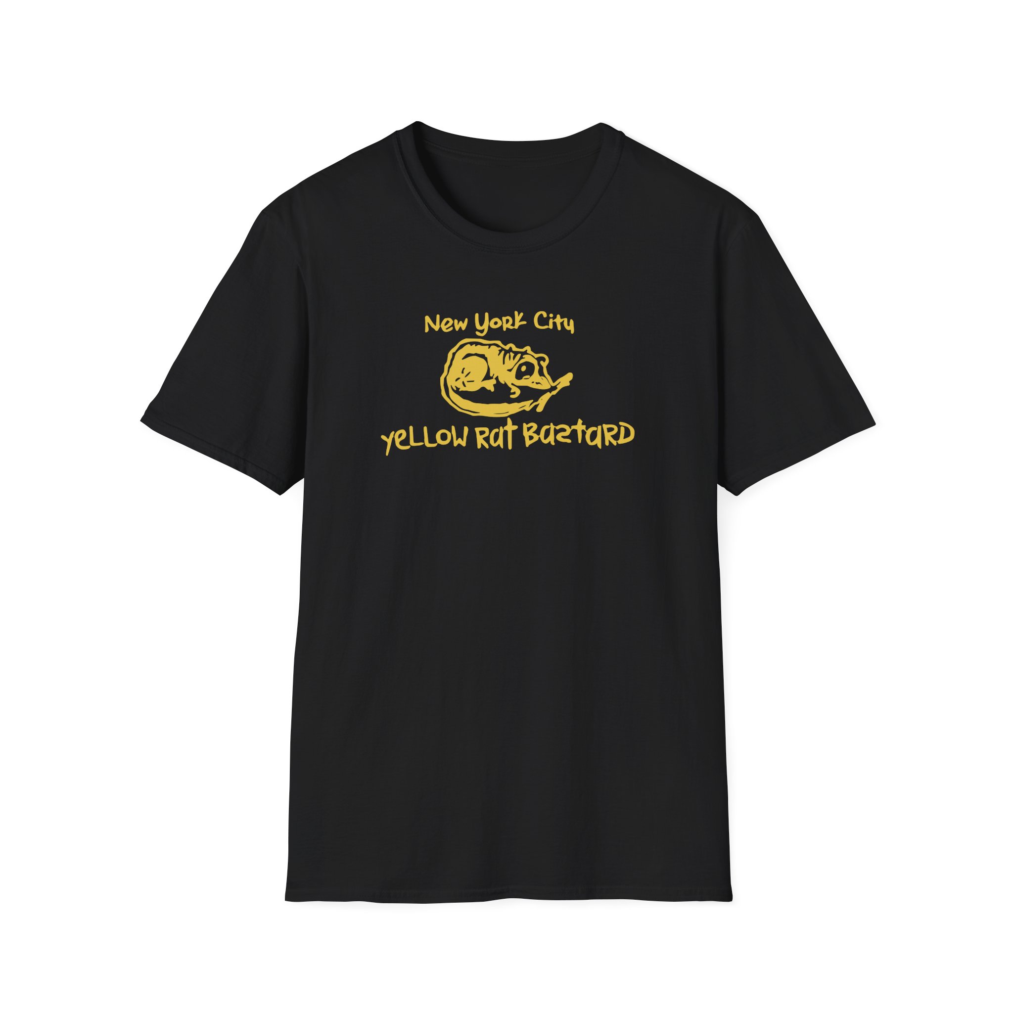 Ishowspeed John Galt Nyc Yellow Rat Bastard Unisex Softstyle T-Shirt
