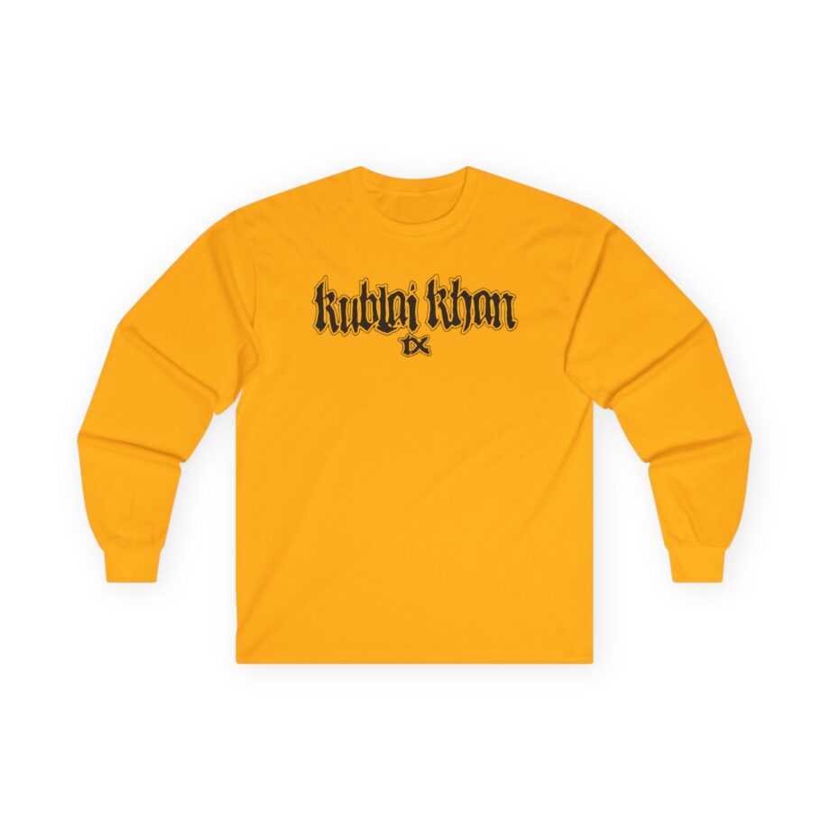 Kublai Khan - Let the Balls Swing Natural Unisex Ultra Cotton Long Sleeve Tee
