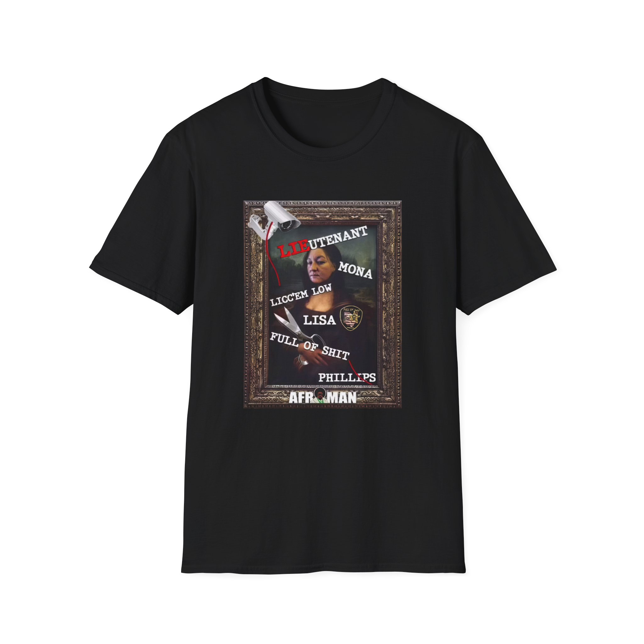 Afroman Lt Licc’em Low Lisa Full of Shit Phillips Unisex Softstyle T-Shirt