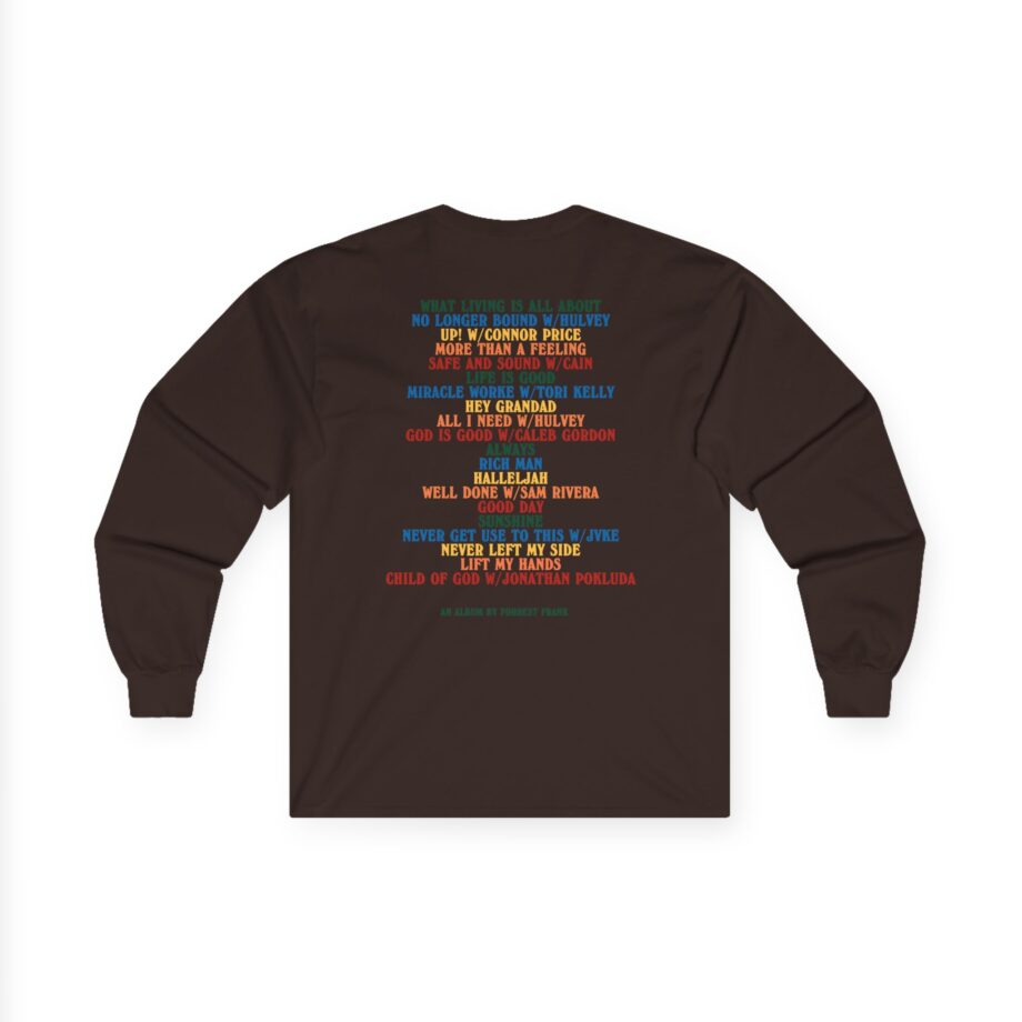Forrest Frank Child of God Tracklist Unisex Ultra Cotton Long Sleeve Tee