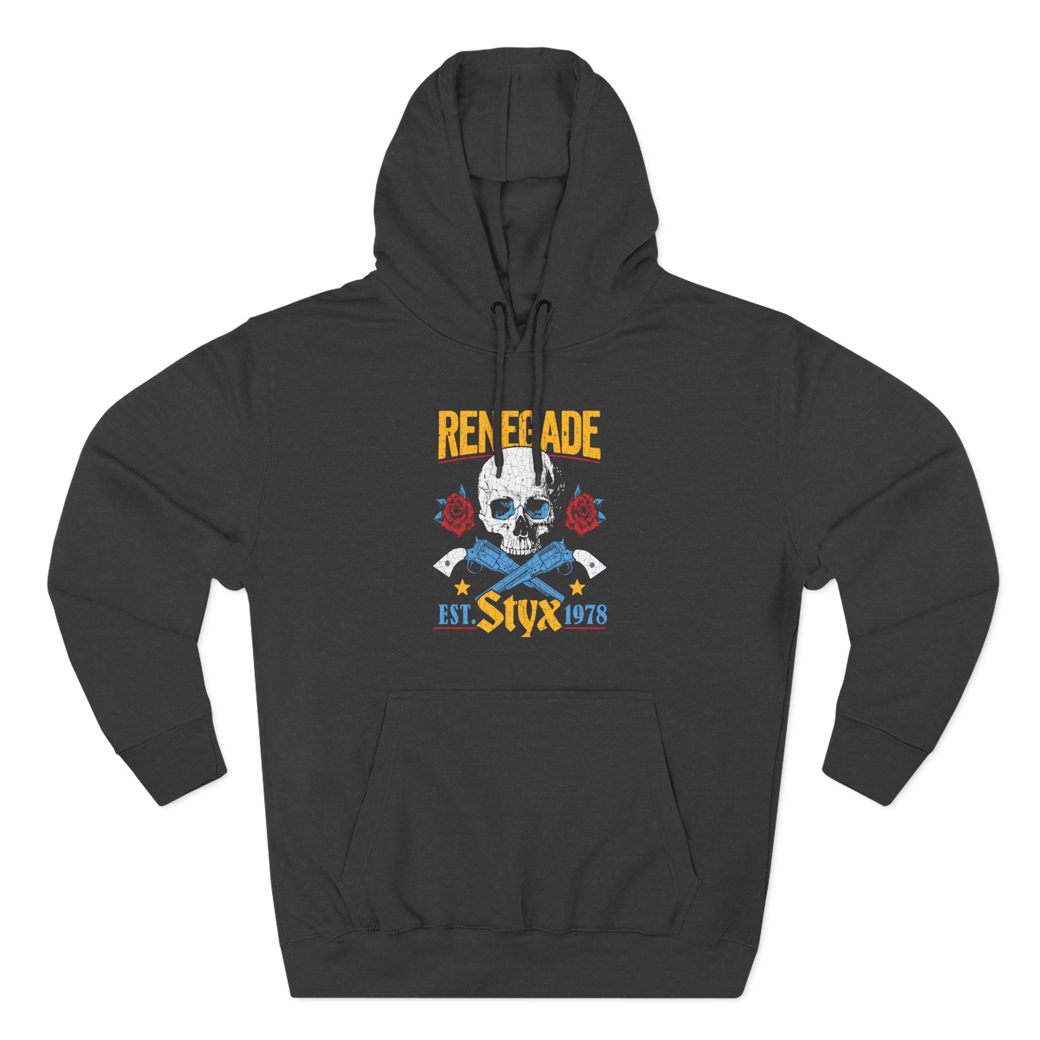 Styx Three-Panel Fleece Hoodie