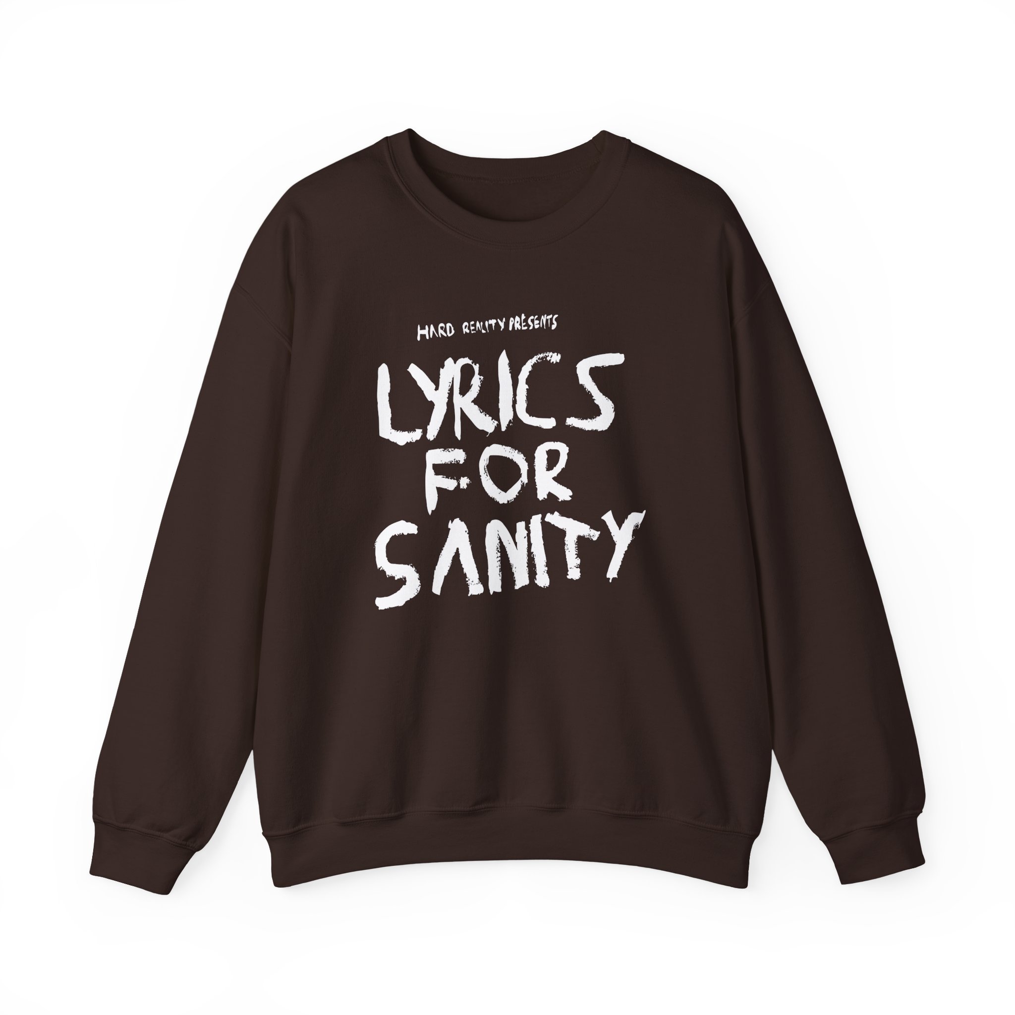 Songer Lyrics for Sanity Unisex Heavy Blendâ„¢ Crewneck Sweatshirt