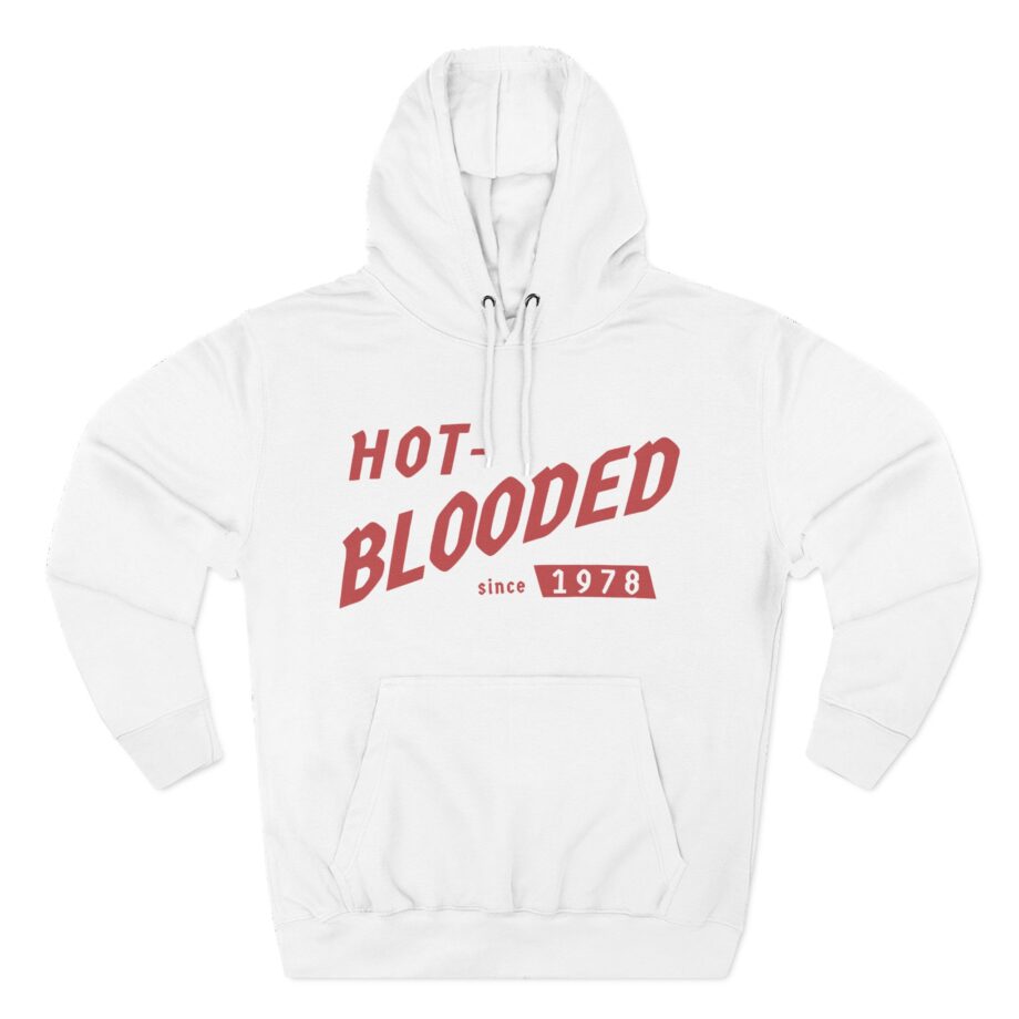 Foreigner Hot Blooded '77 Three-Panel Fleece Hoodie