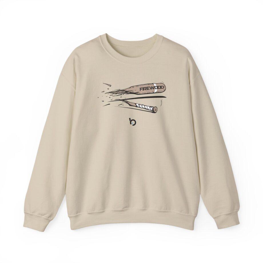 Trevor Bauer Firewood Unisex Heavy Blend™ Crewneck Sweatshirt