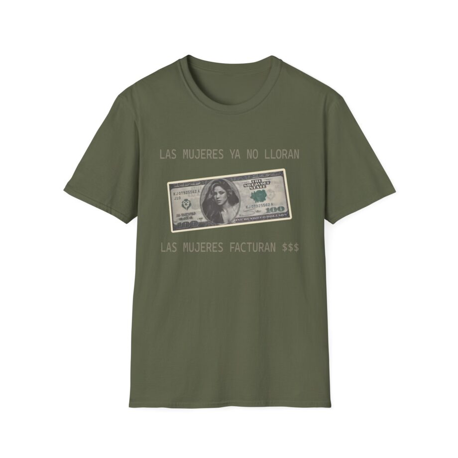 Shakira Dollar Bill Unisex Softstyle T-Shirt