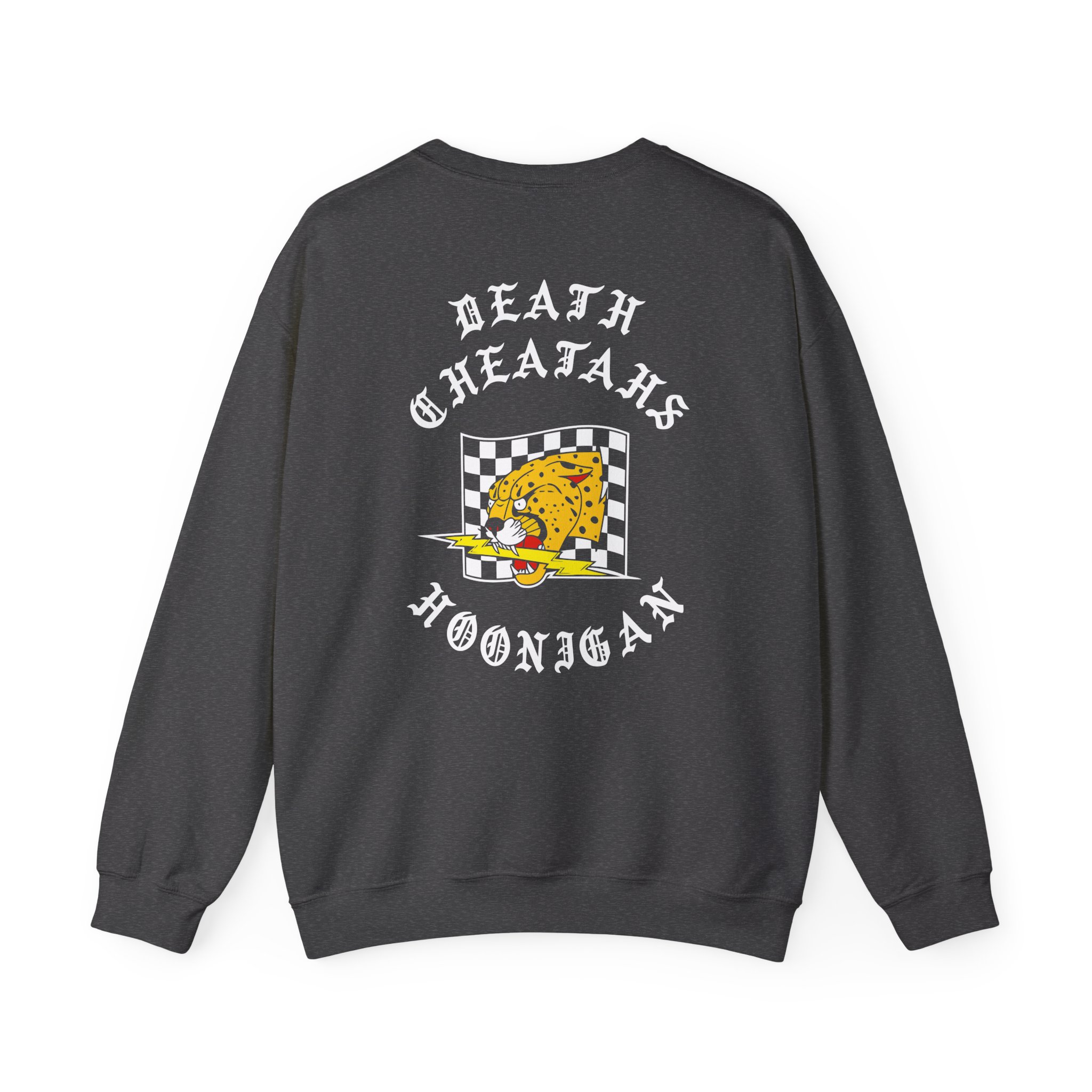 Ken Block Hoonigan Death Cheatahs Unisex Heavy Blendâ„¢ Crewneck Sweatshirt