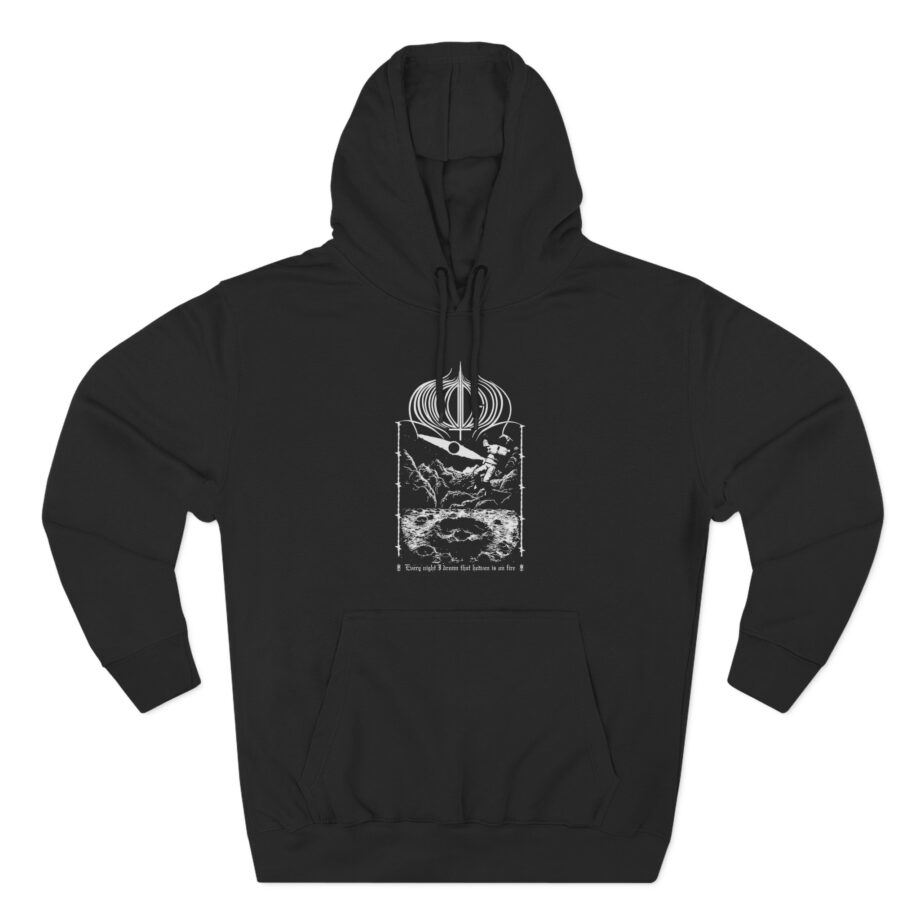 Amigo The Devil  Heavens On Fire Three-Panel Fleece Hoodie