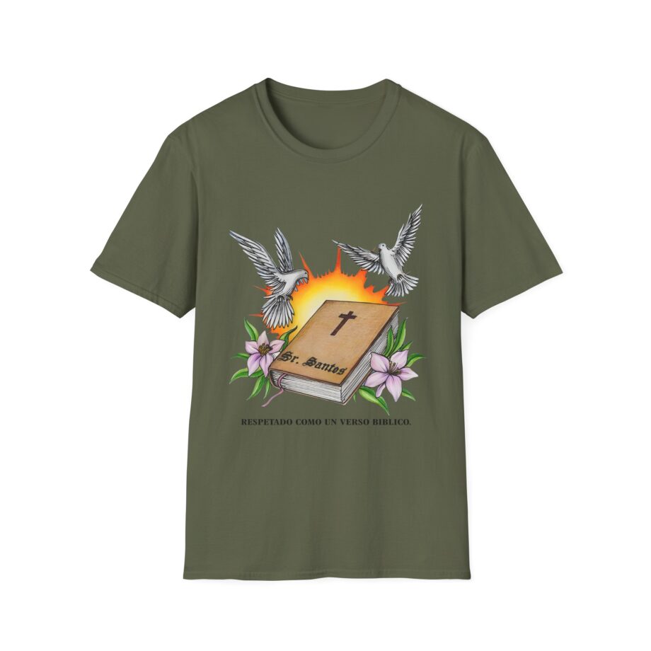 Arcangel Respira Como Un Verso Biblico Unisex Softstyle T-Shirt