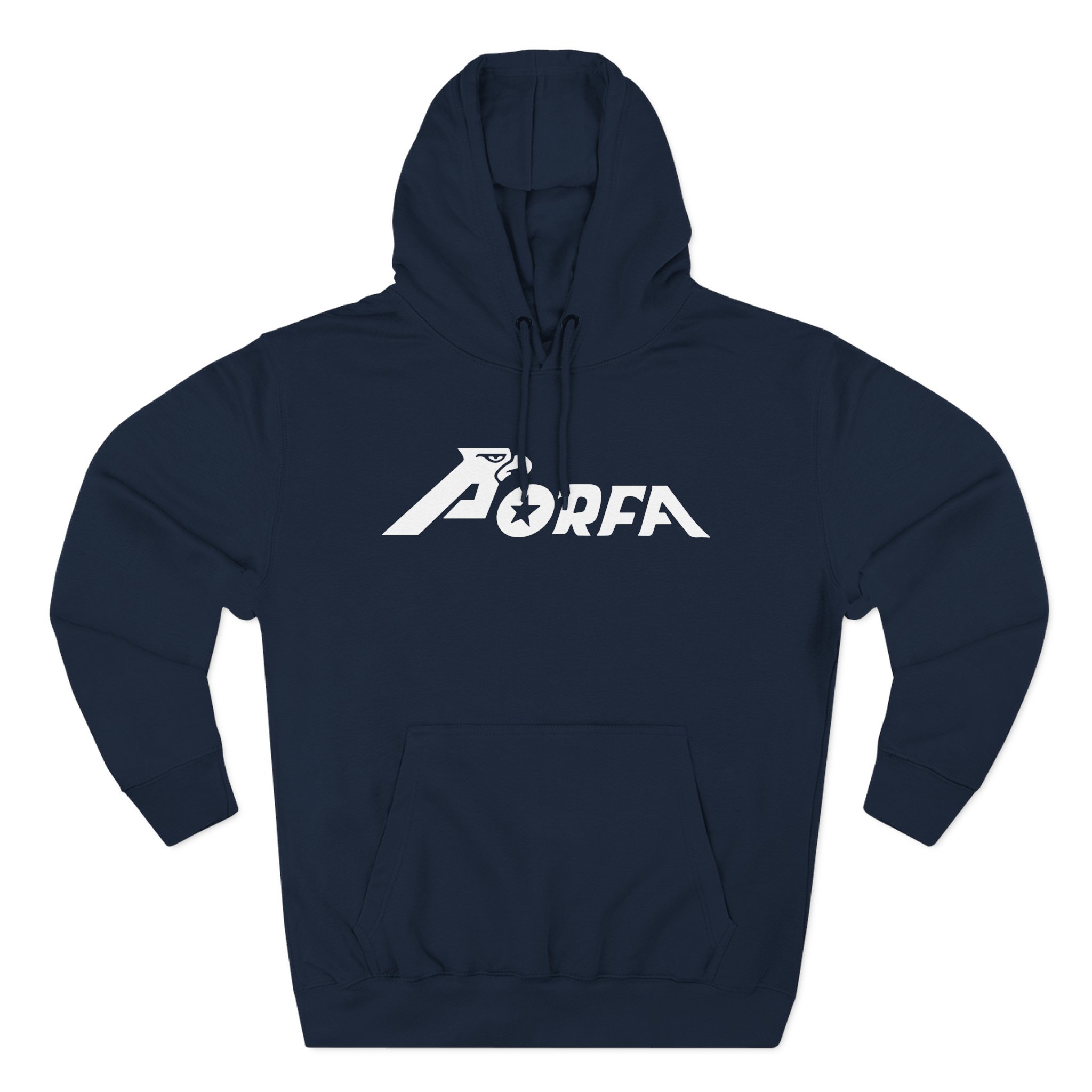Porfa Three-Panel Fleece Hoodie