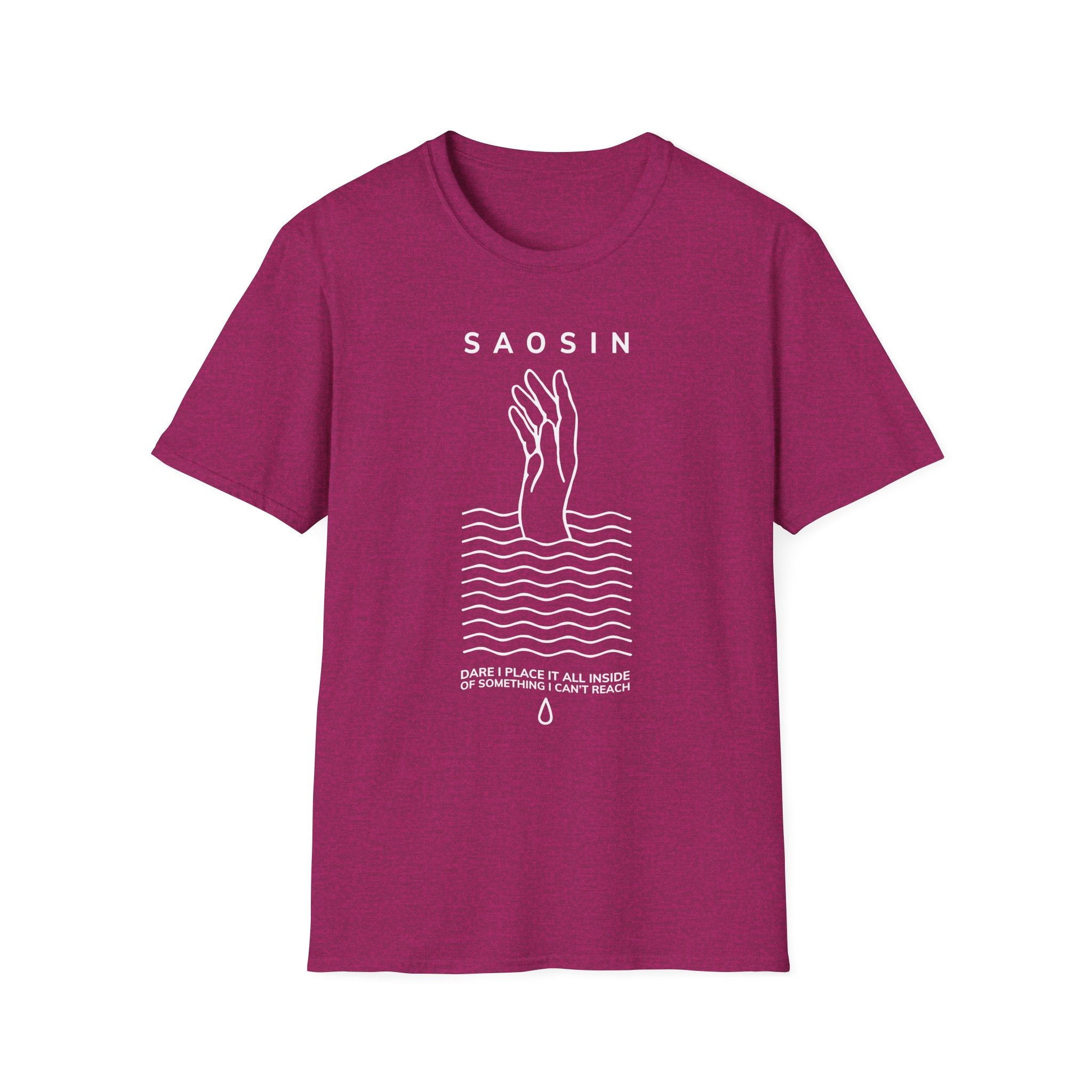 Saosin Illusion & Control Lyric Unisex Softstyle T-Shirt