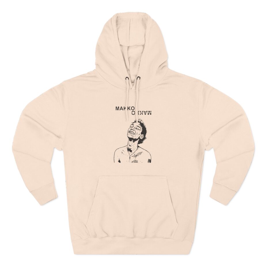 Makko Three-Panel Fleece Hoodie