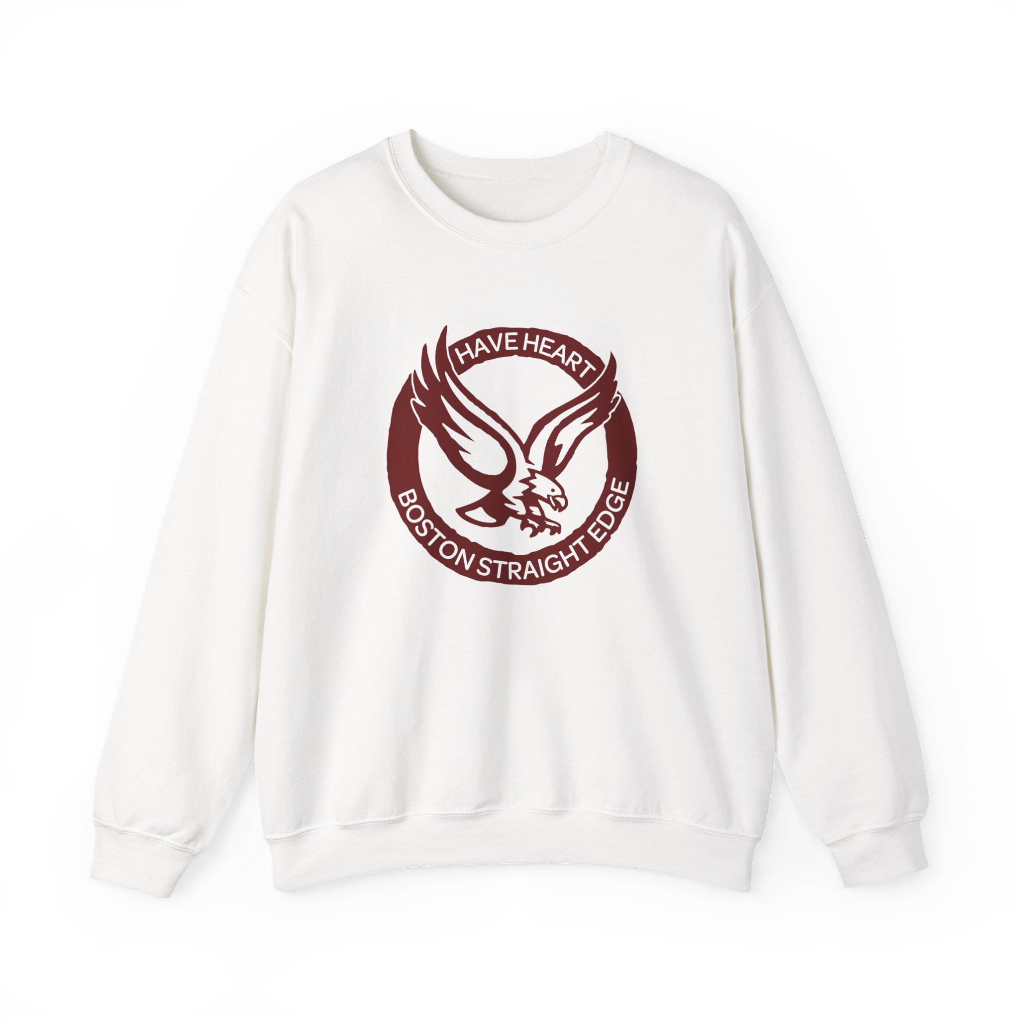 Have Heart Boston Straight Edge Unisex Heavy Blendâ„¢ Crewneck Sweatshirt