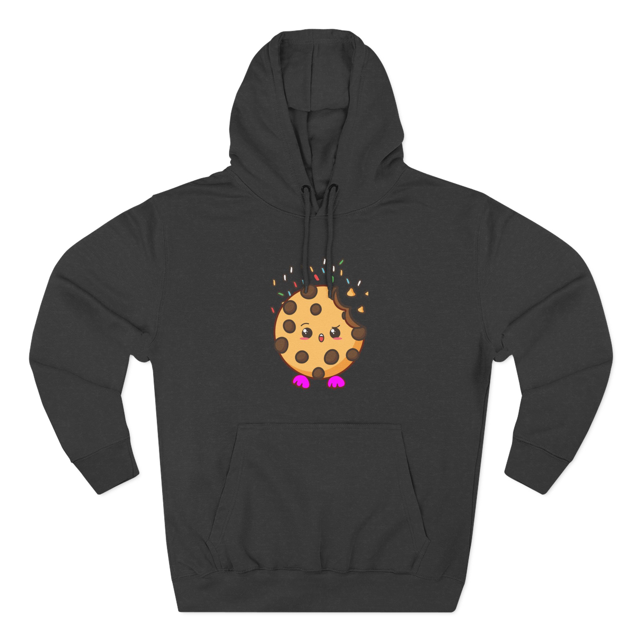 Cookieswirlc Three-Panel Fleece Hoodie