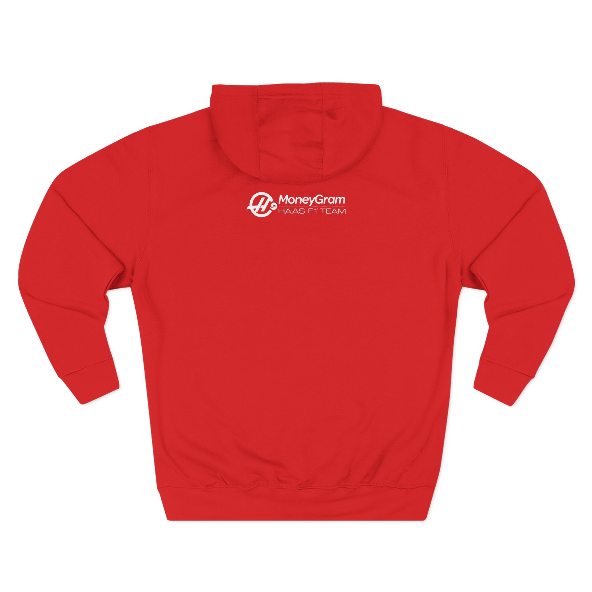 Haas F1 Haas Way Kannapolis Three-Panel Fleece Hoodie