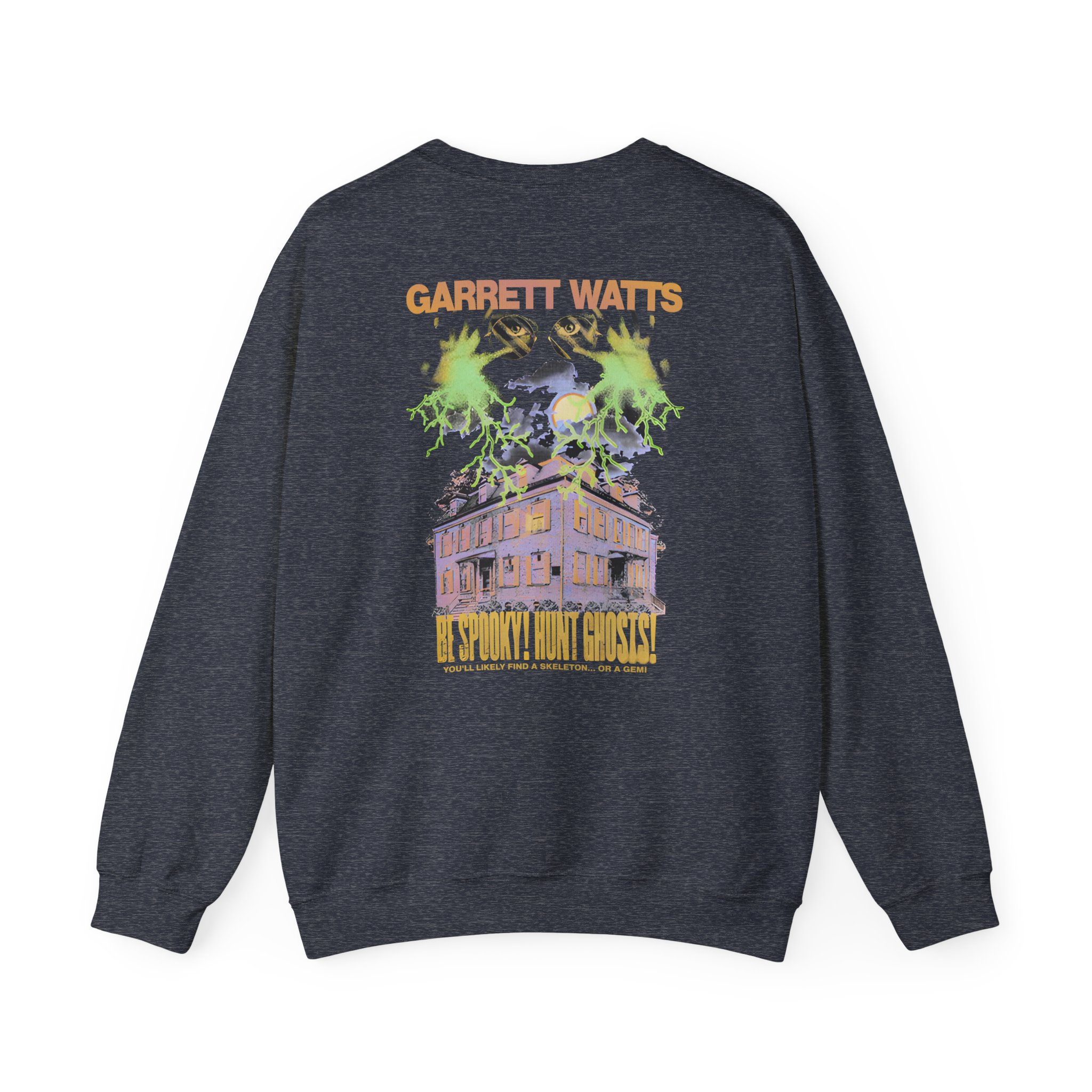 Garrett Watts Haunted Powers Unisex Heavy Blendâ„¢ Crewneck Sweatshirt
