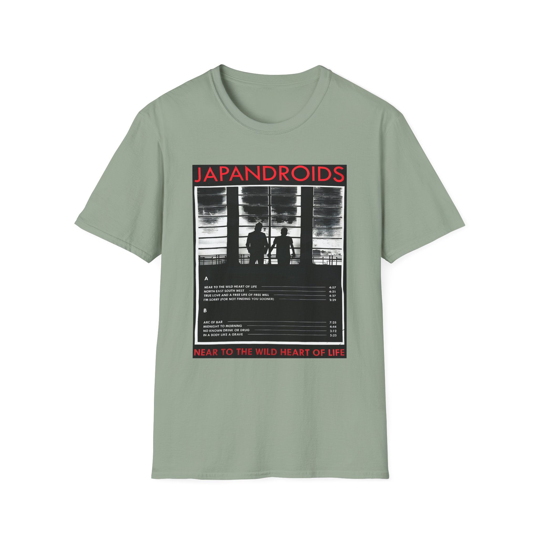 Japandroids Near to the Wild Heart of Life Unisex Softstyle T-Shirt