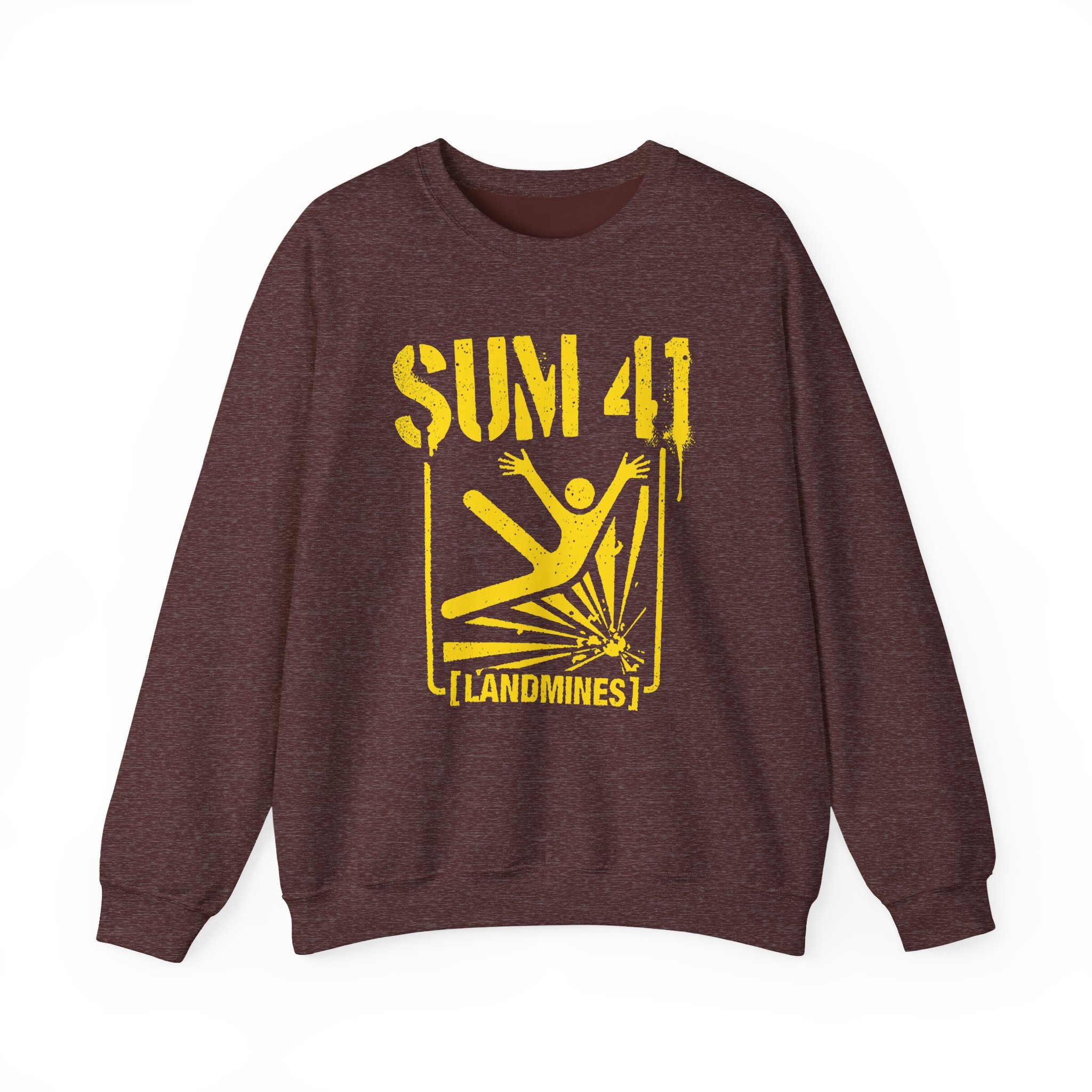 Sum 41 Landmines Unisex Heavy Blendâ„¢ Crewneck Sweatshirt