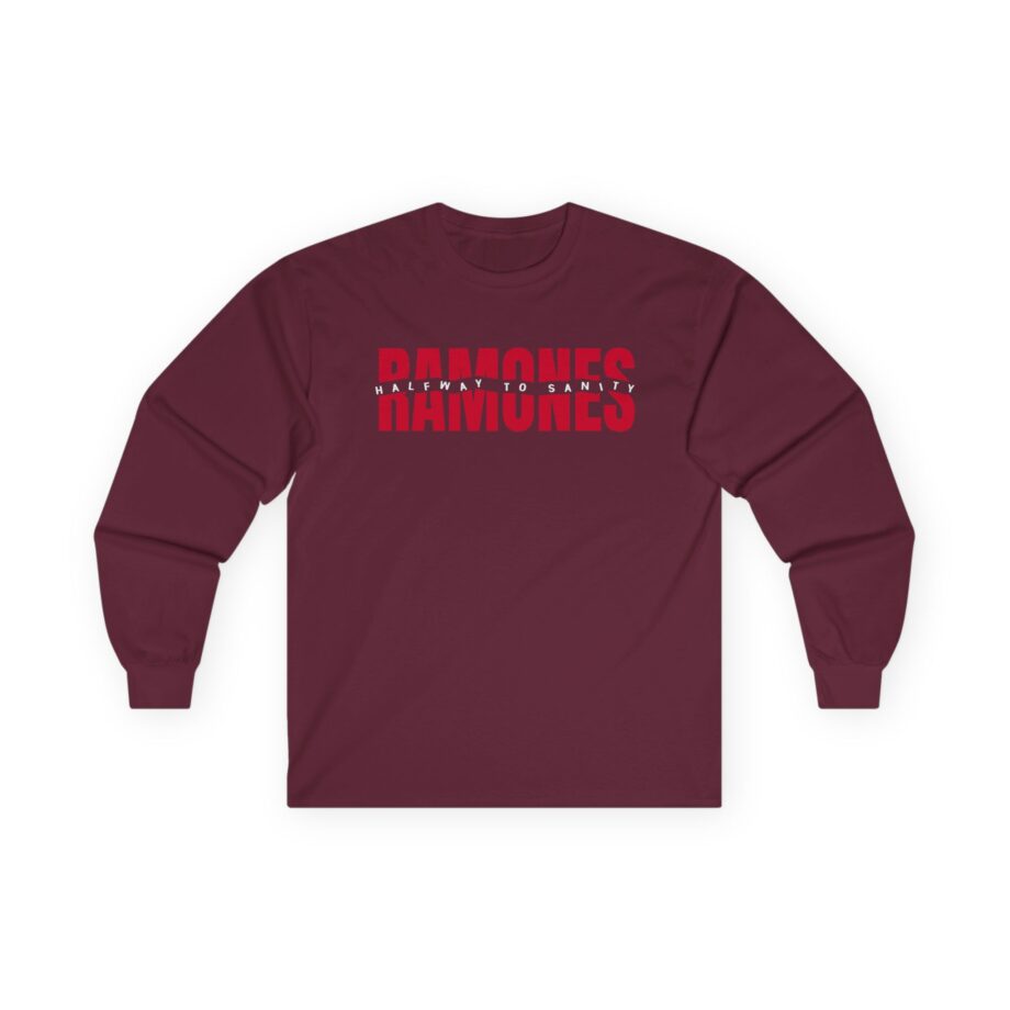 Ramones Halfway To Sanity Unisex Ultra Cotton Long Sleeve Tee