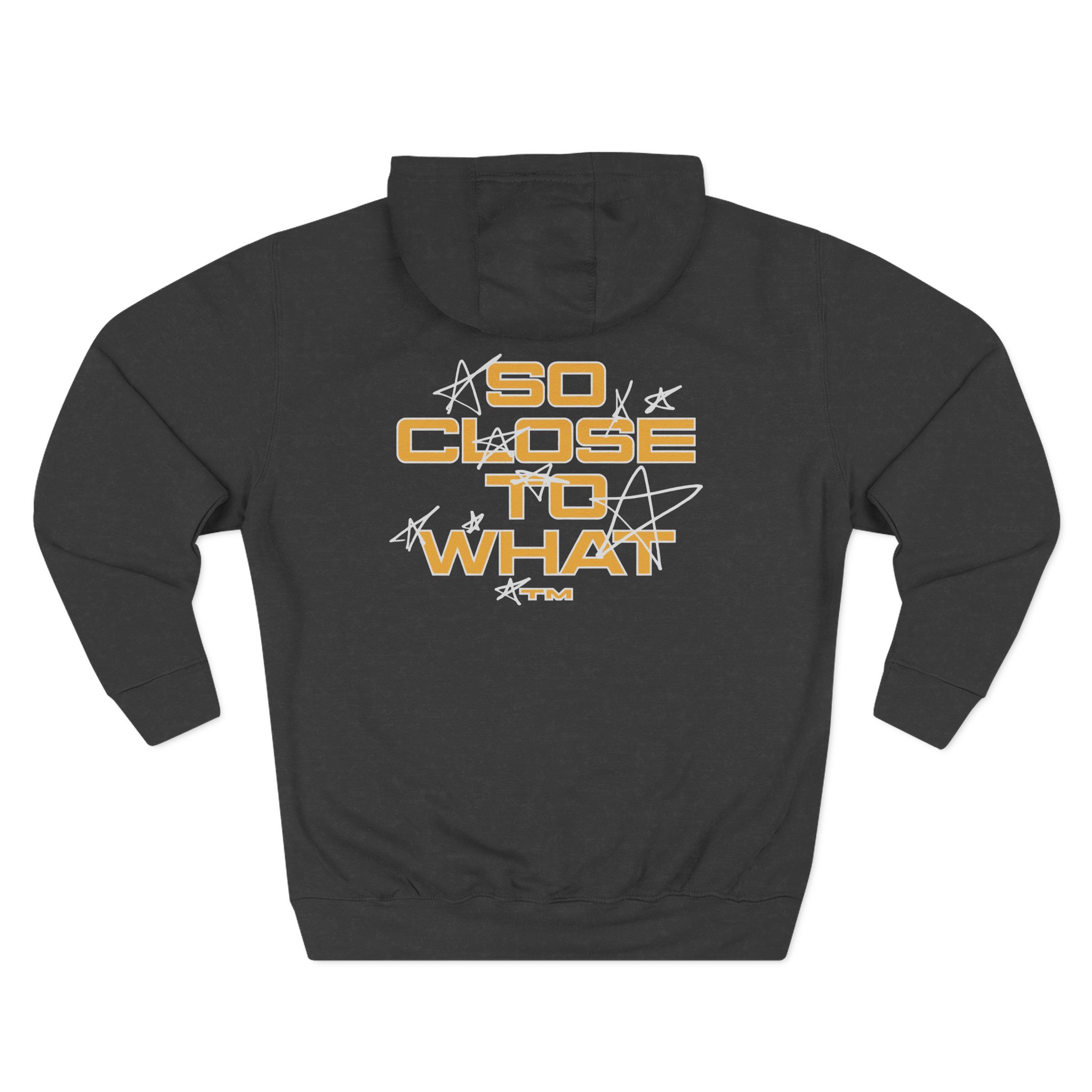 Tate Mcrae Stars Brown Three-Panel Fleece Hoodie
