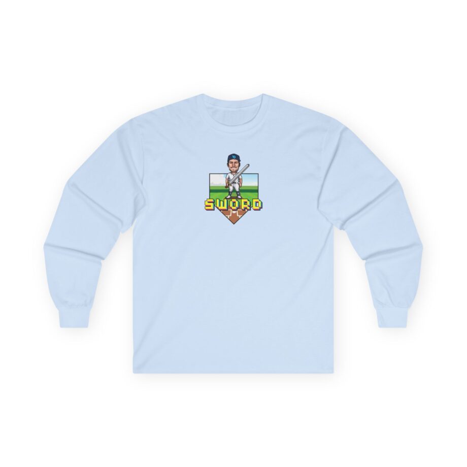 Trevor Bauer Sword Pixel Art Unisex Ultra Cotton Long Sleeve Tee