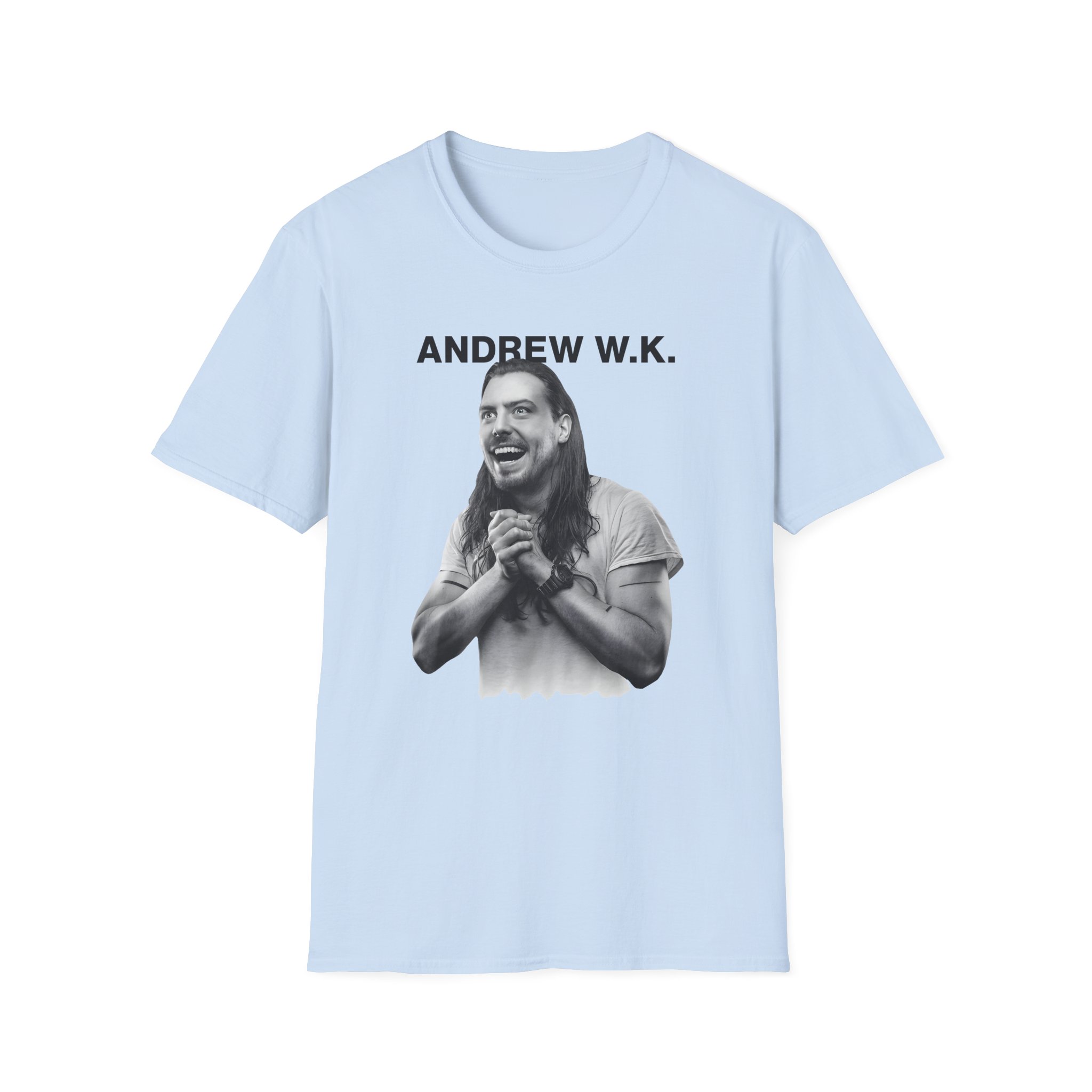 Andrew Wk Happy Unisex Softstyle T-Shirt