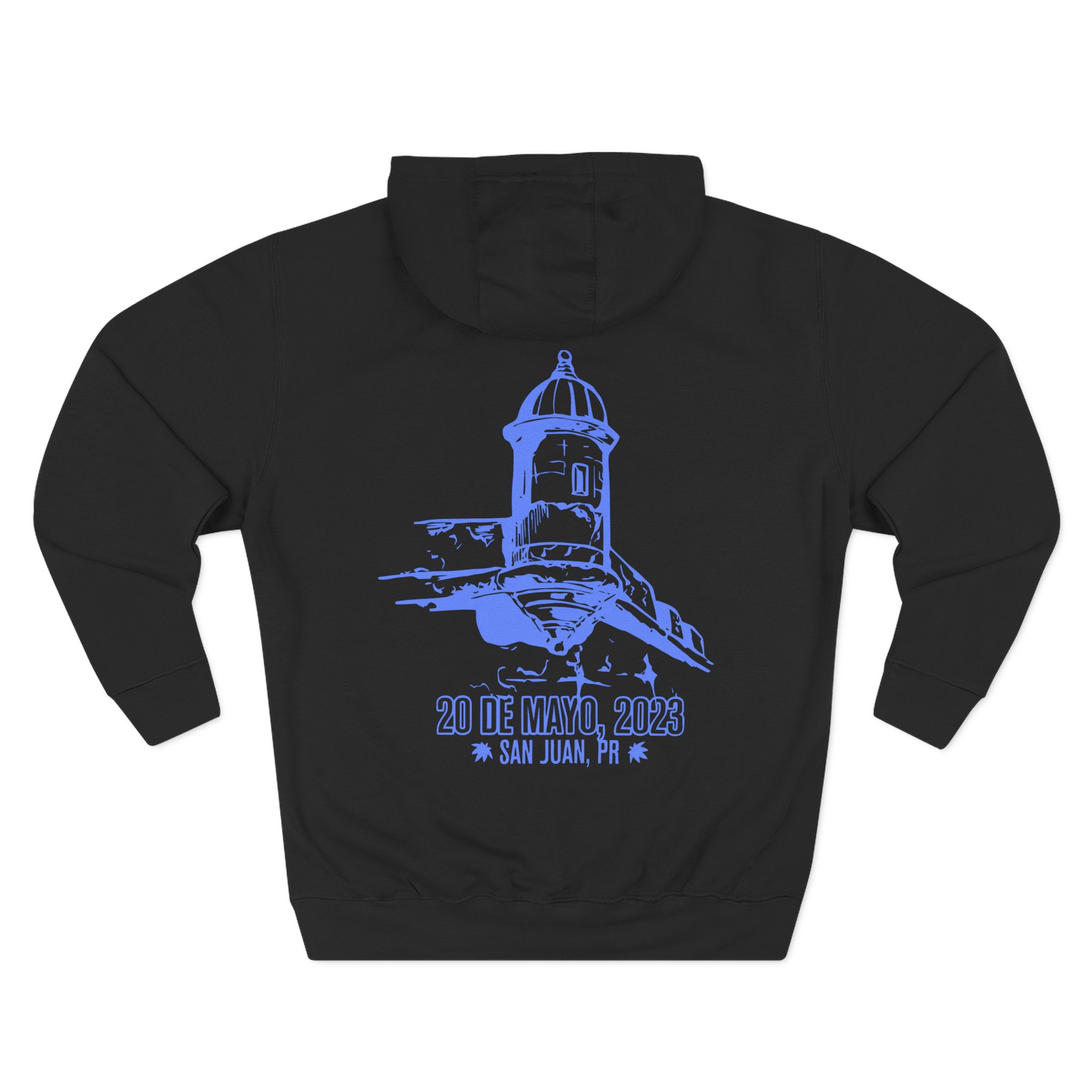 Eladio Carrion Puerto Rico Three-Panel Fleece Hoodie